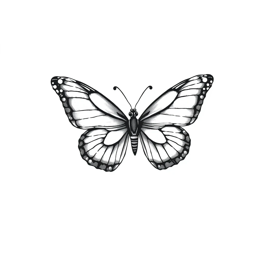 Butterfly tattoo