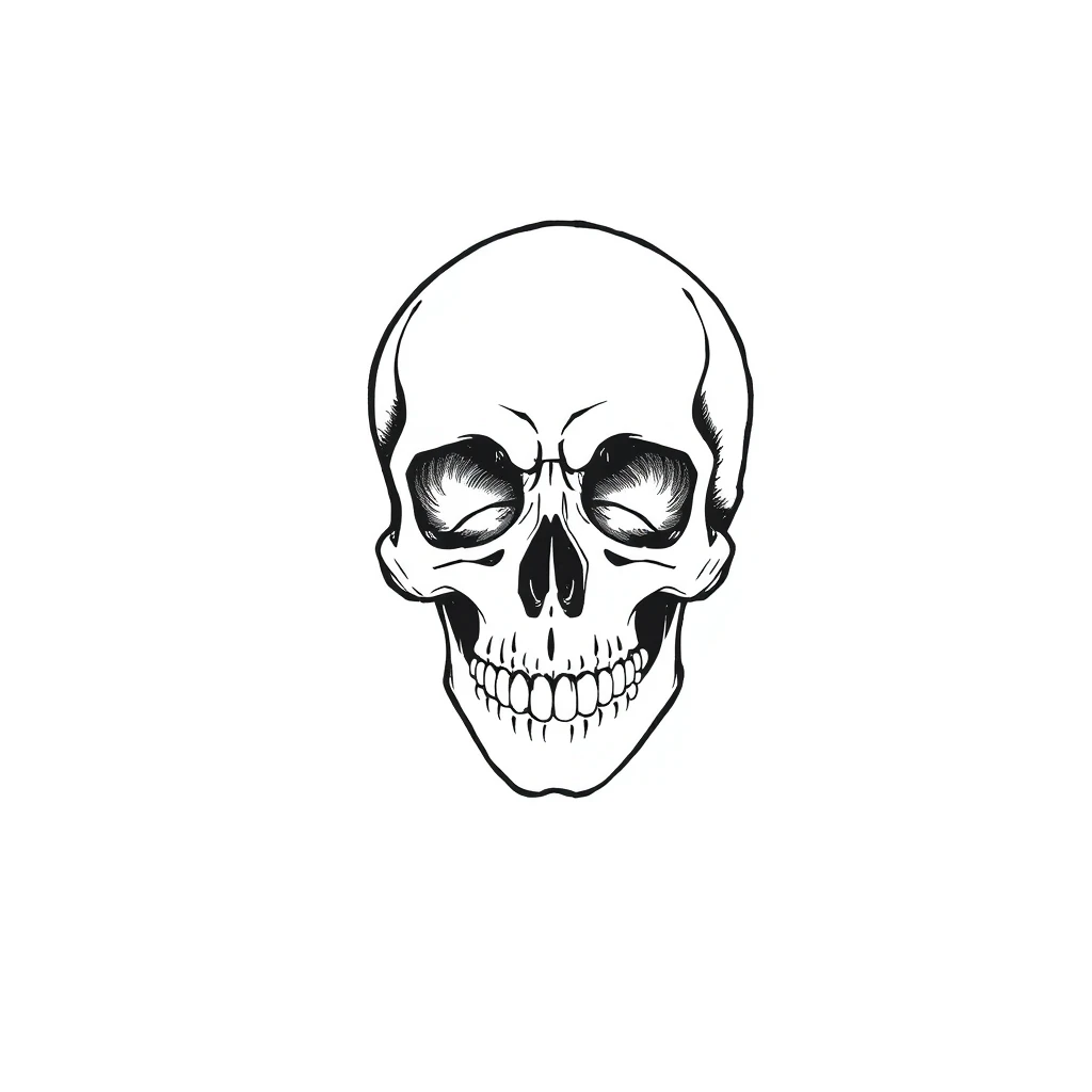 Skull tattoo