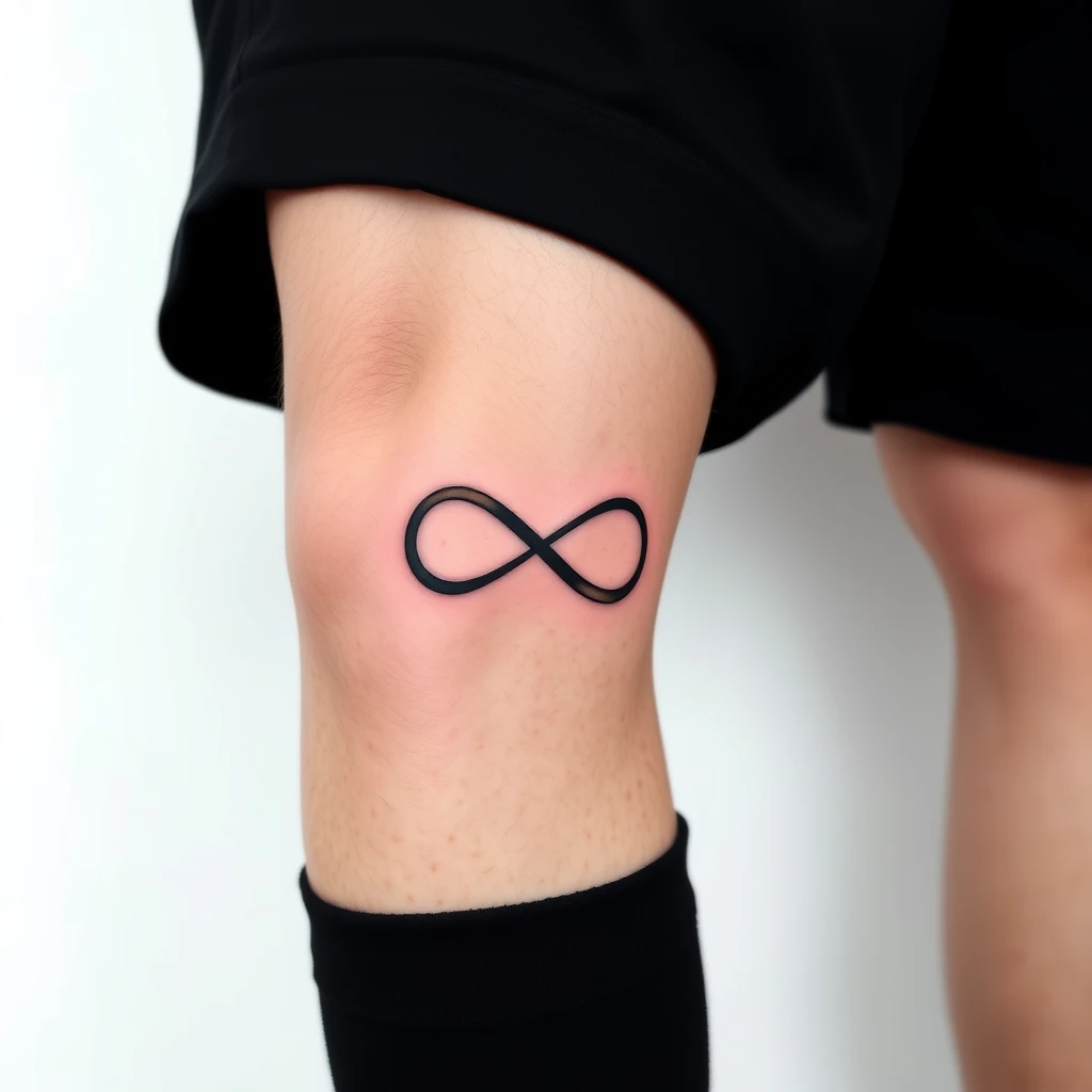 Infinity symbol tattoo