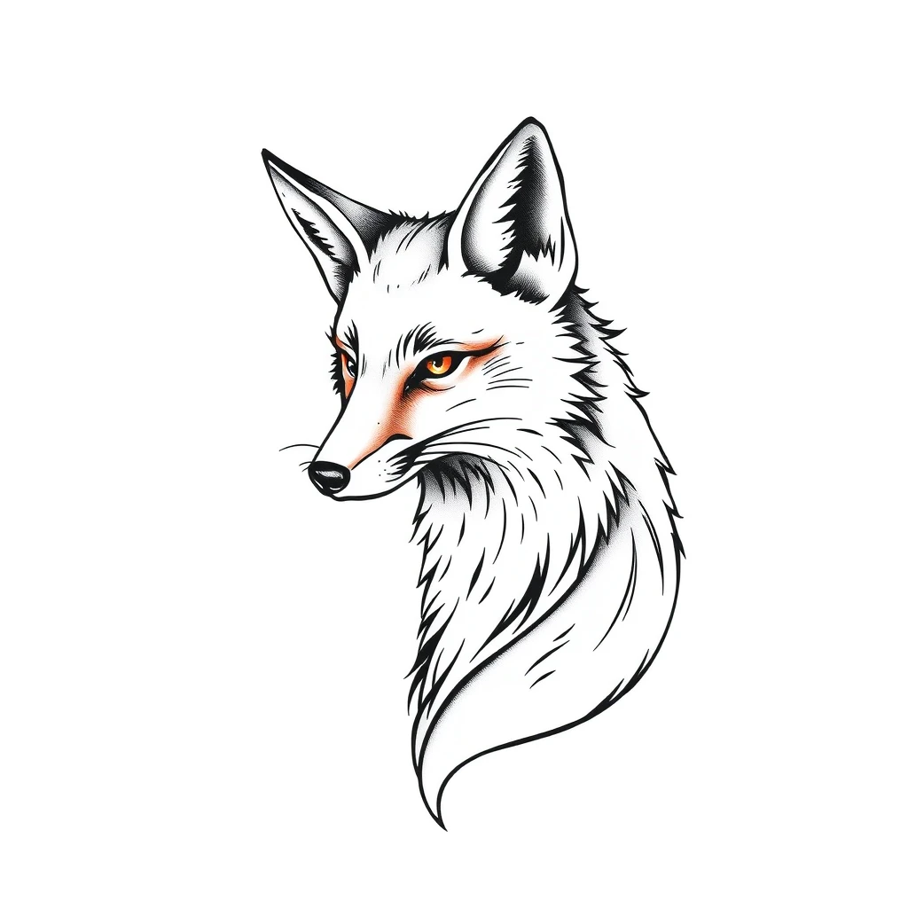 Fox tattoo