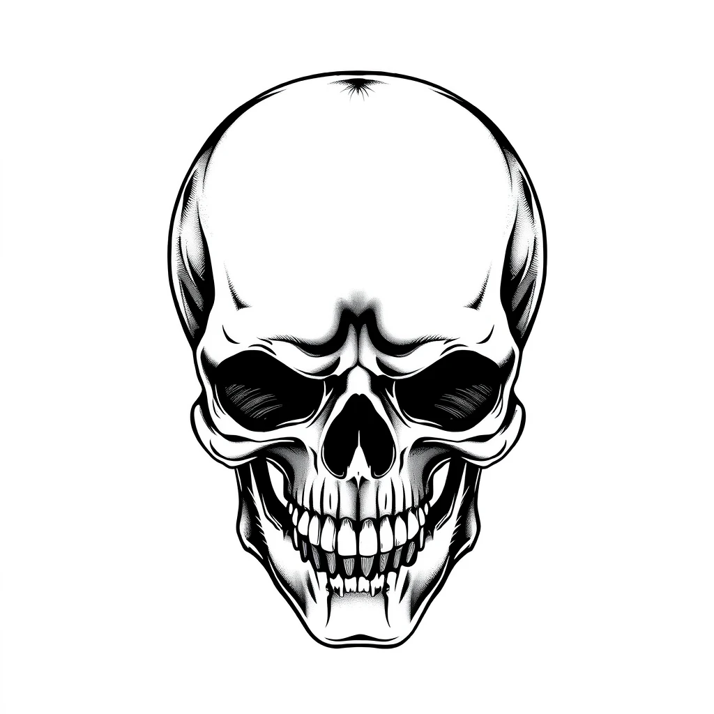 Skull tattoo