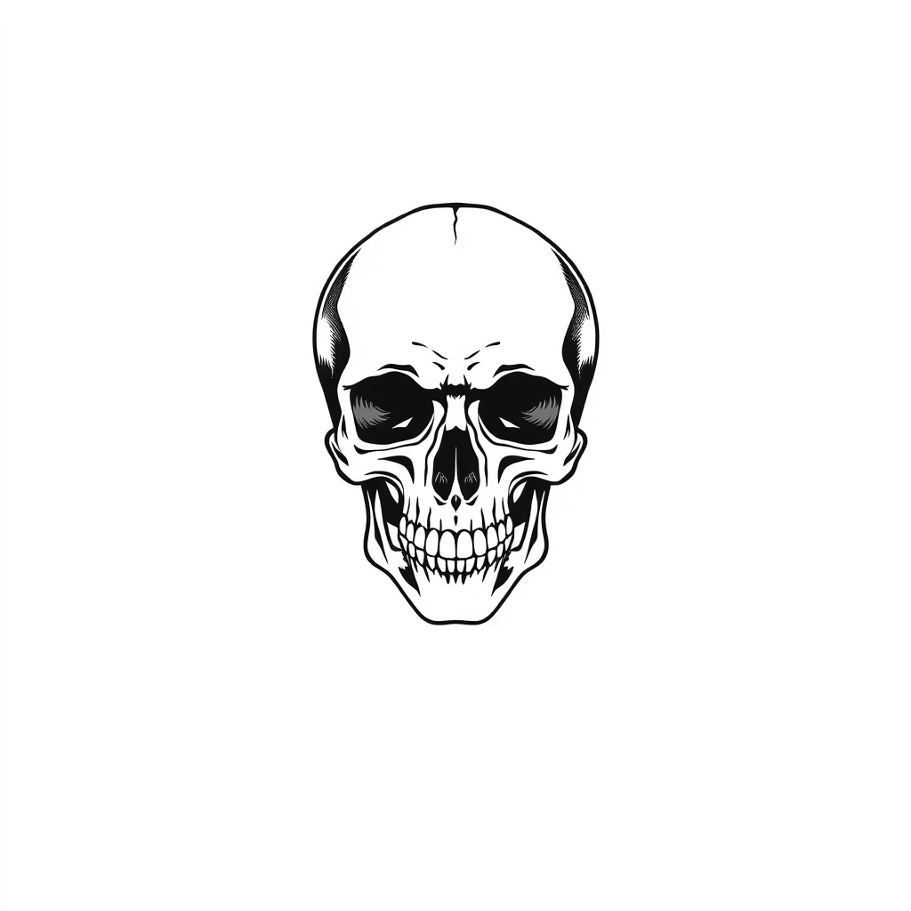 Skull tattoo