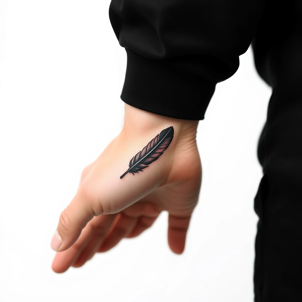 Feather tattoo