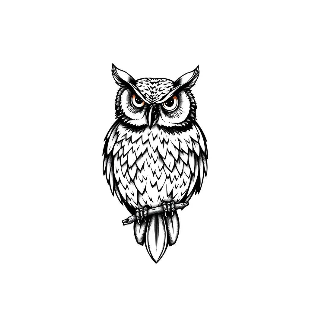 Owl tattoo