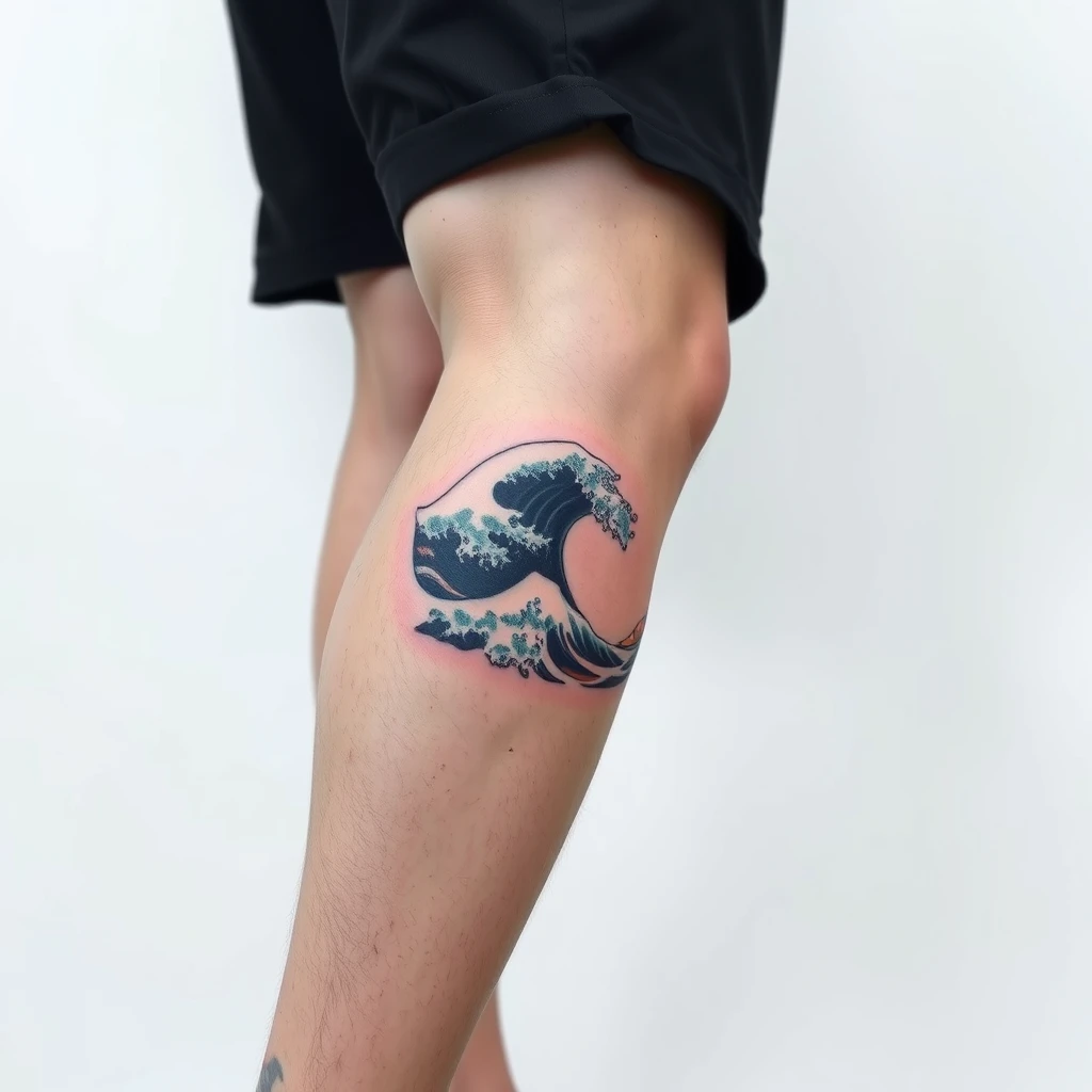 Wave tattoo