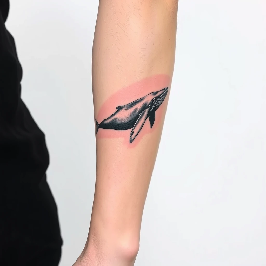 Whale tattoo