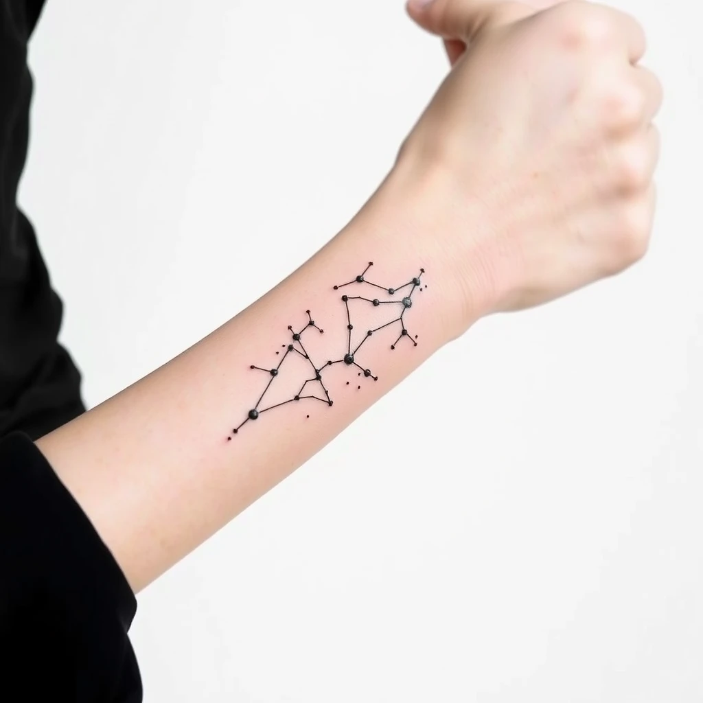 Constellation tattoo