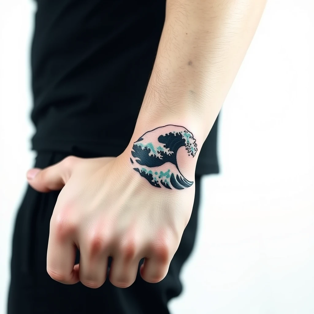 Wave tattoo