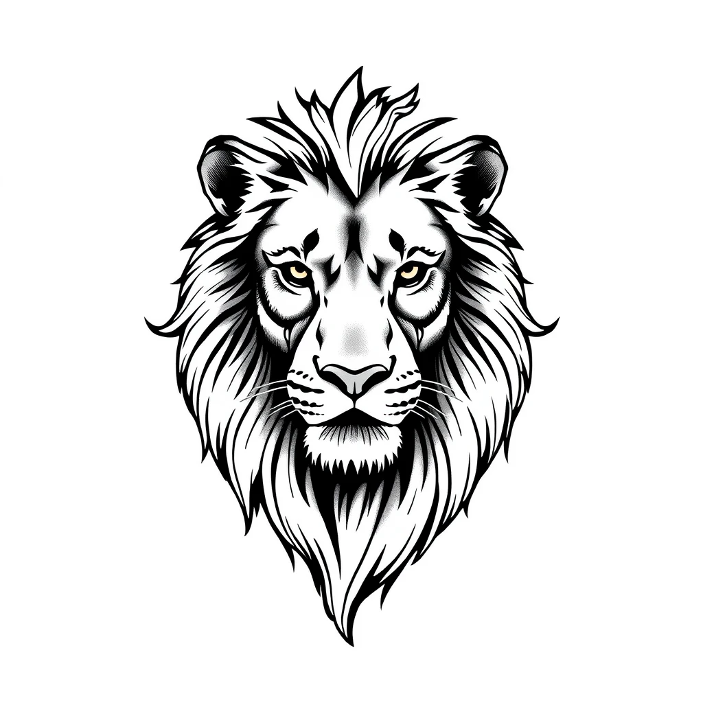 Lion tattoo