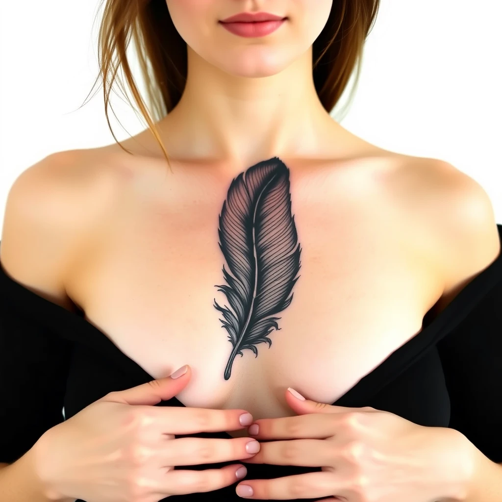 Feather tattoo