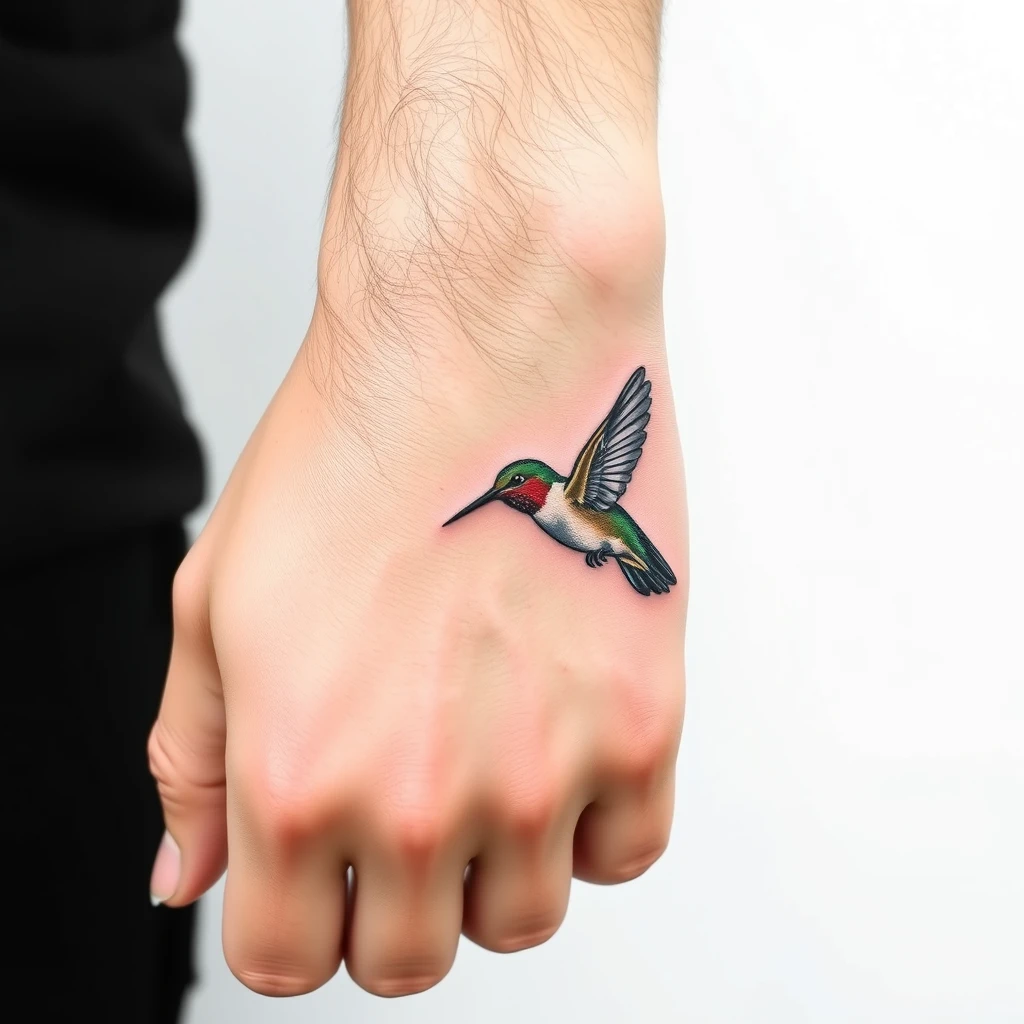 Hummingbird tattoo