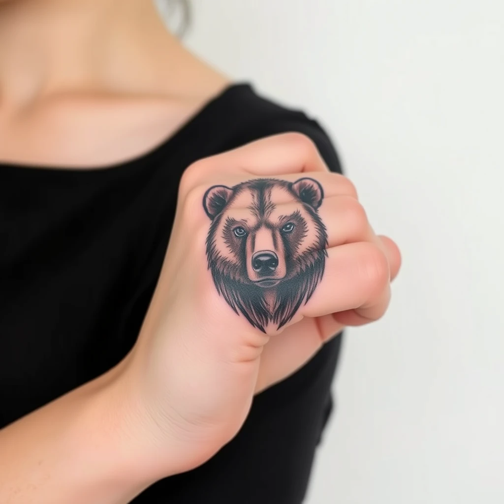 Bear tattoo