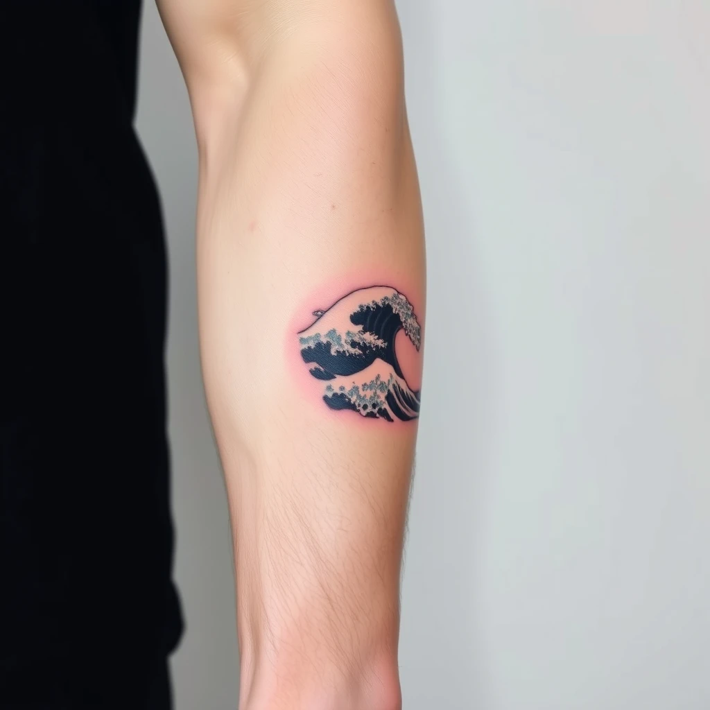 Wave tattoo