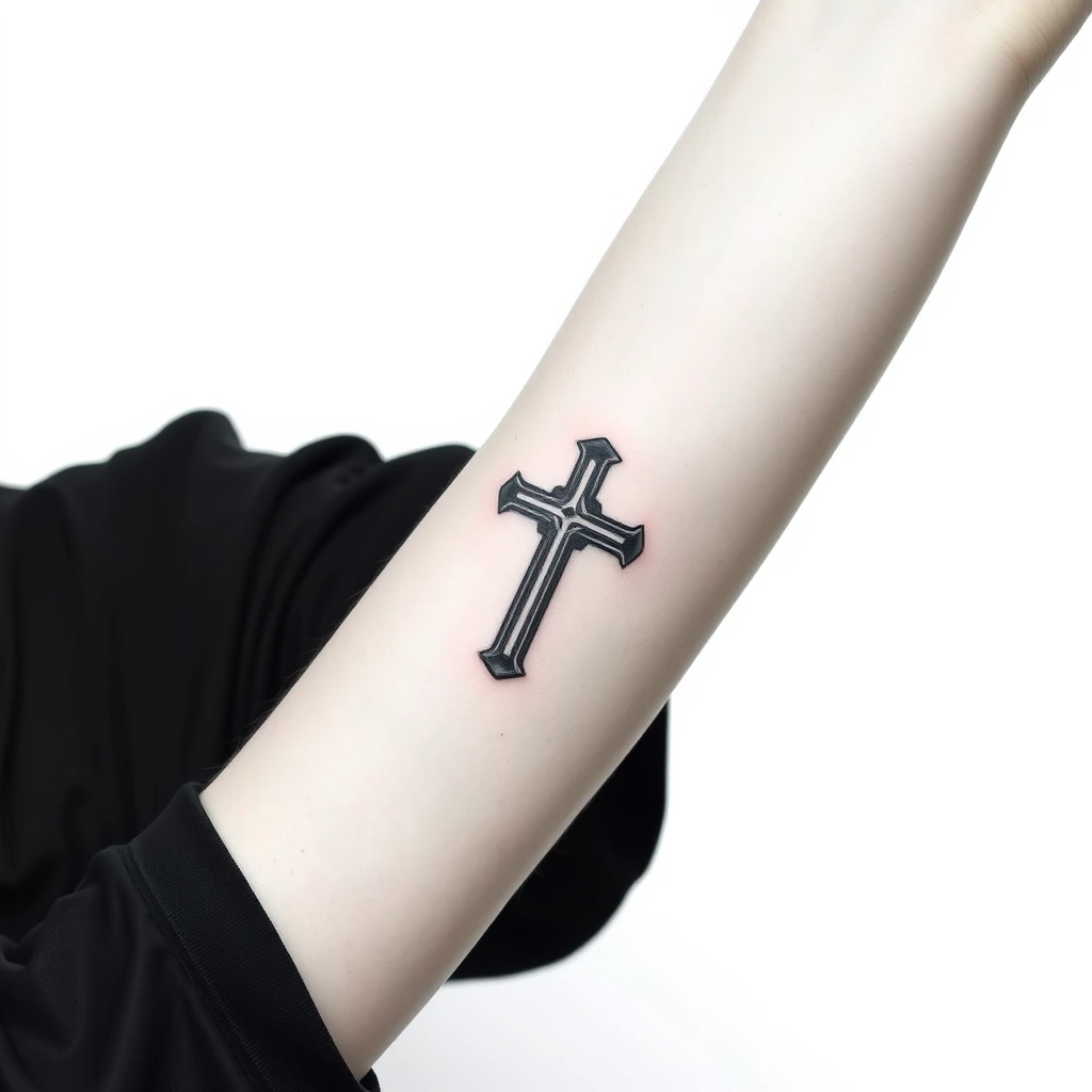 Cross tattoo