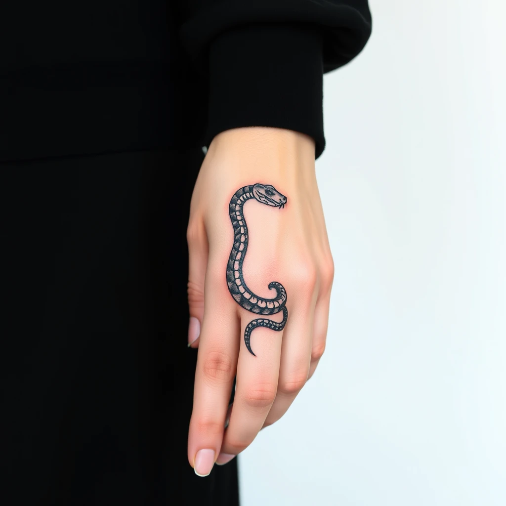 Snake tattoo