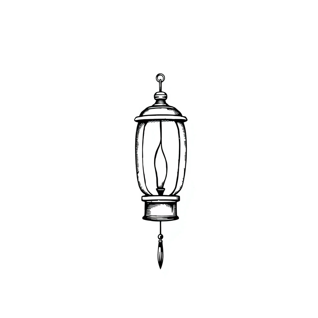 Lantern tattoo