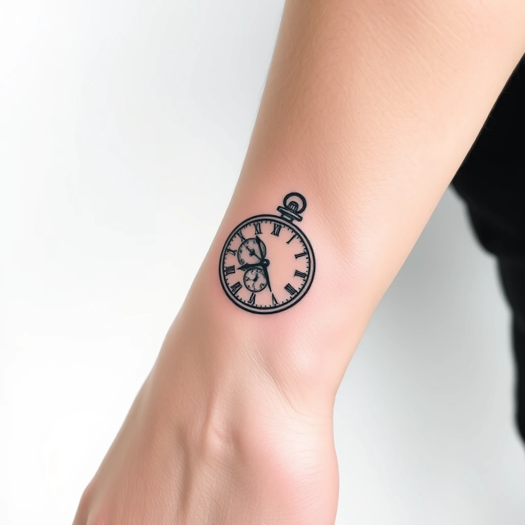 Clock tattoo