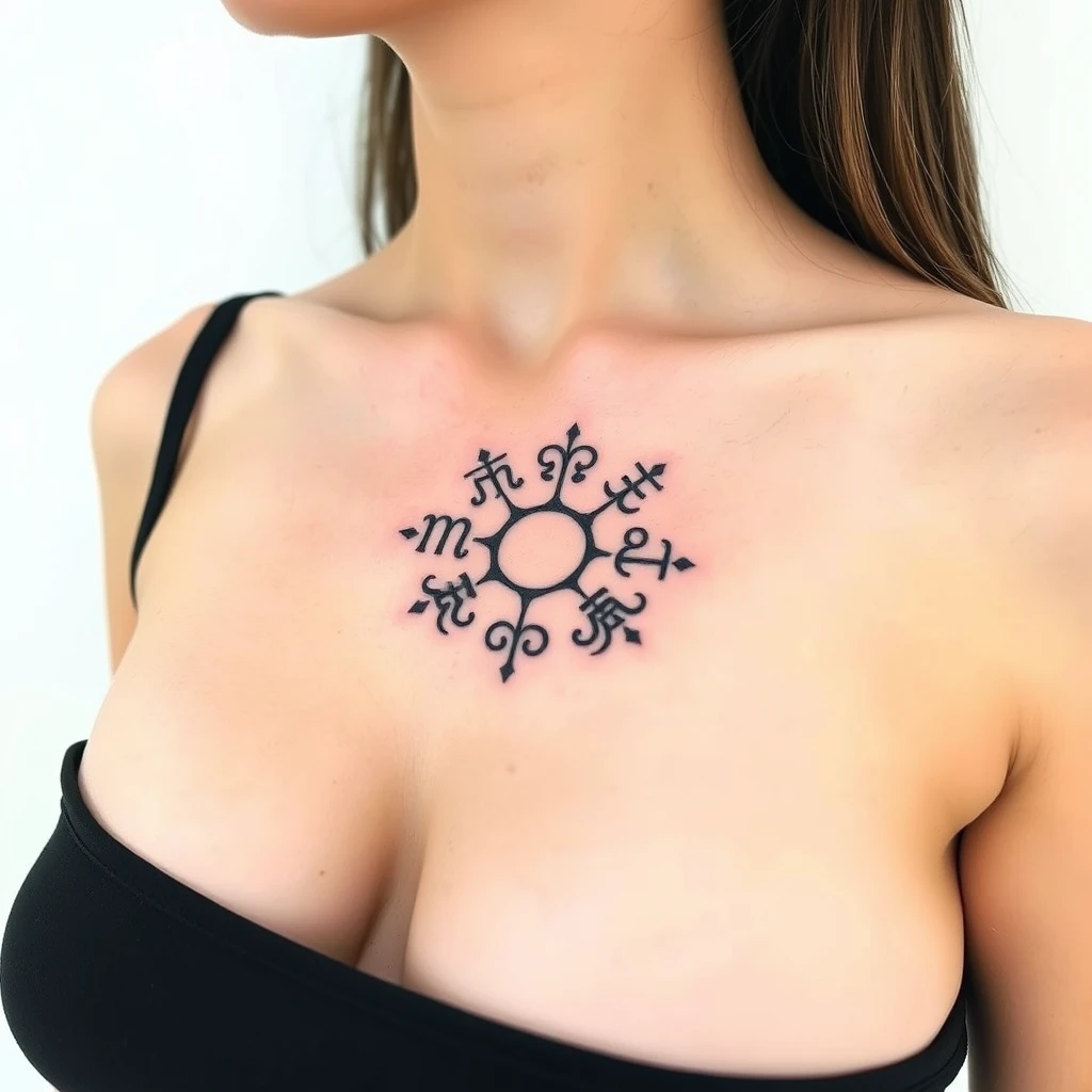 Zodiac symbols tattoo