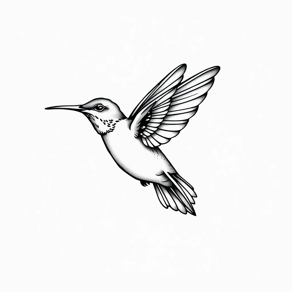 Hummingbird tattoo