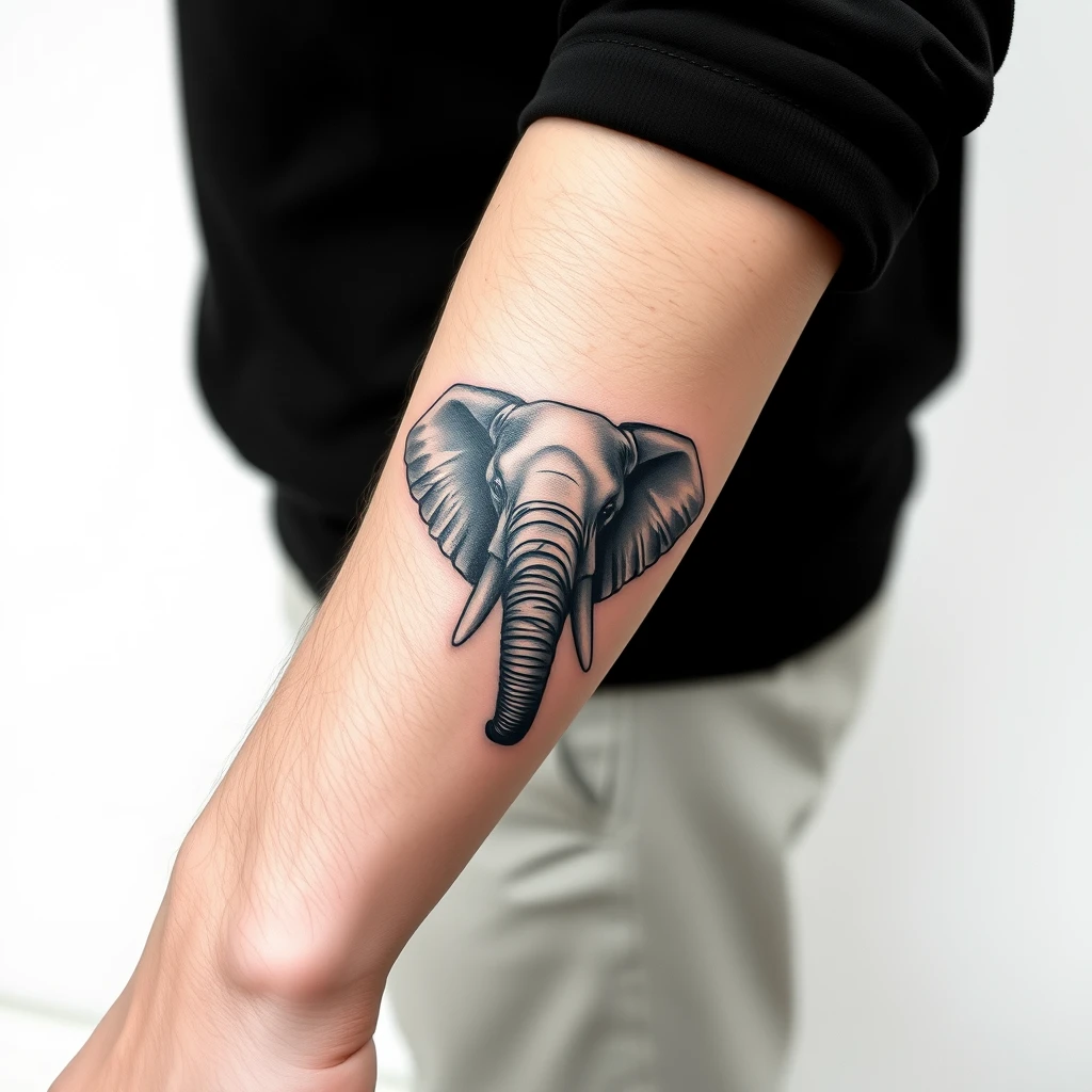 Elephant tattoo