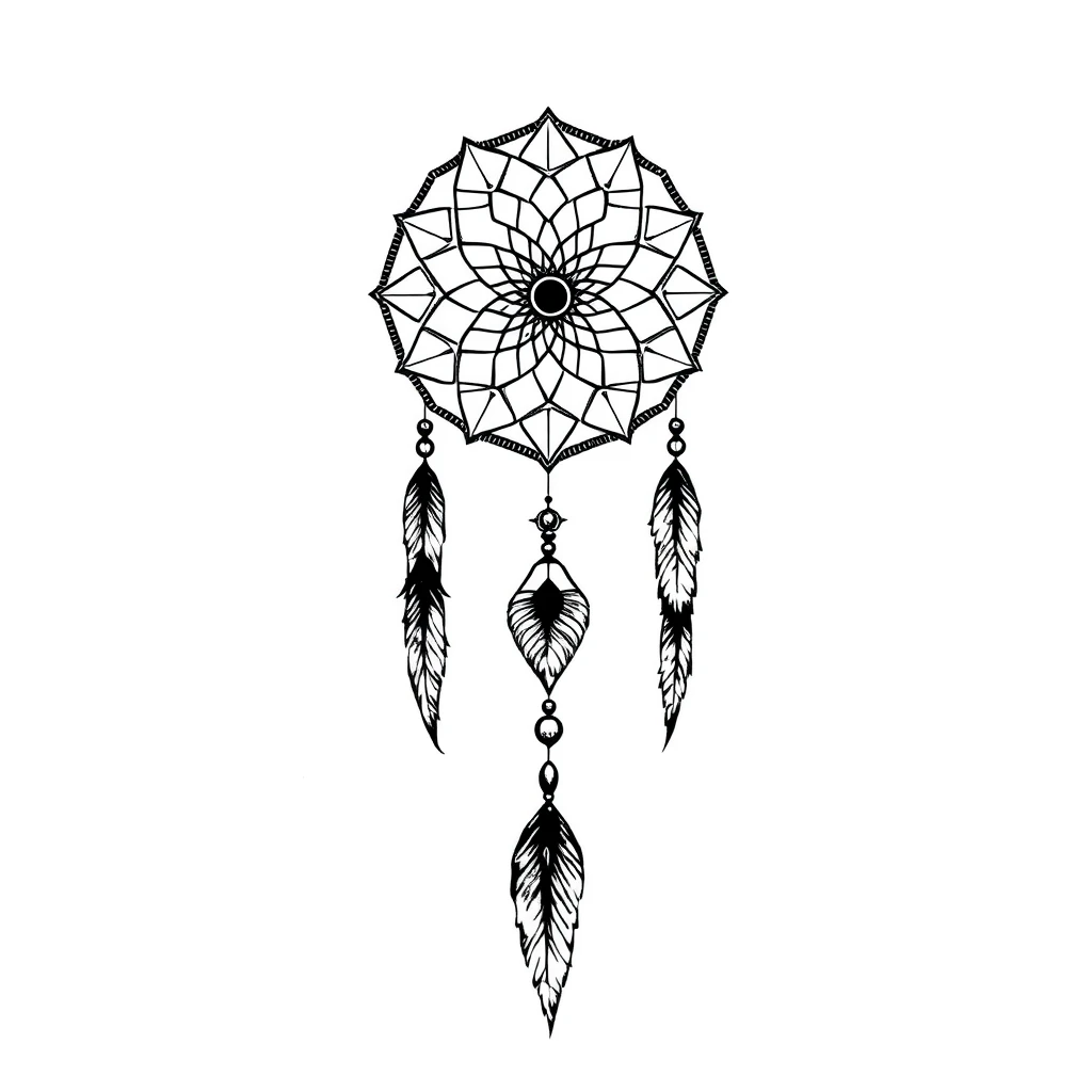 Dreamcatcher tattoo