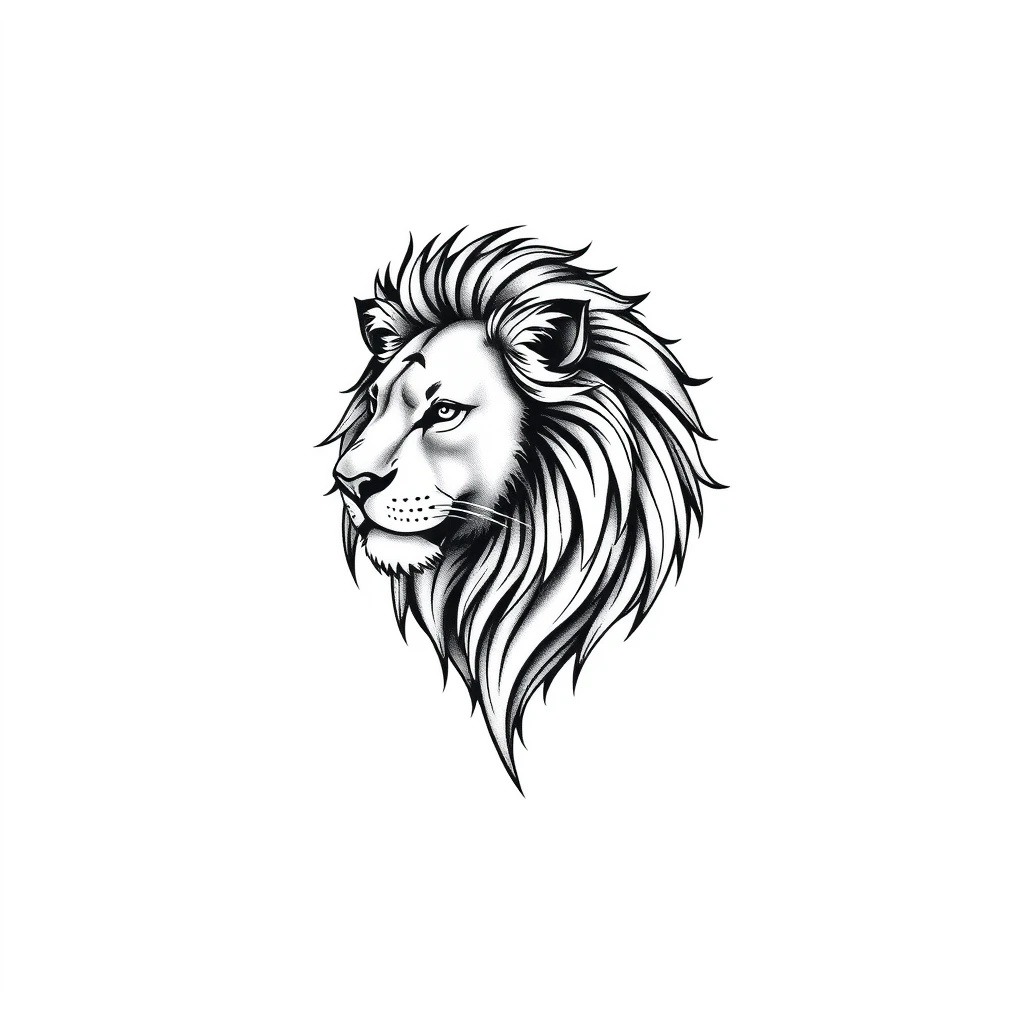 Lion tattoo