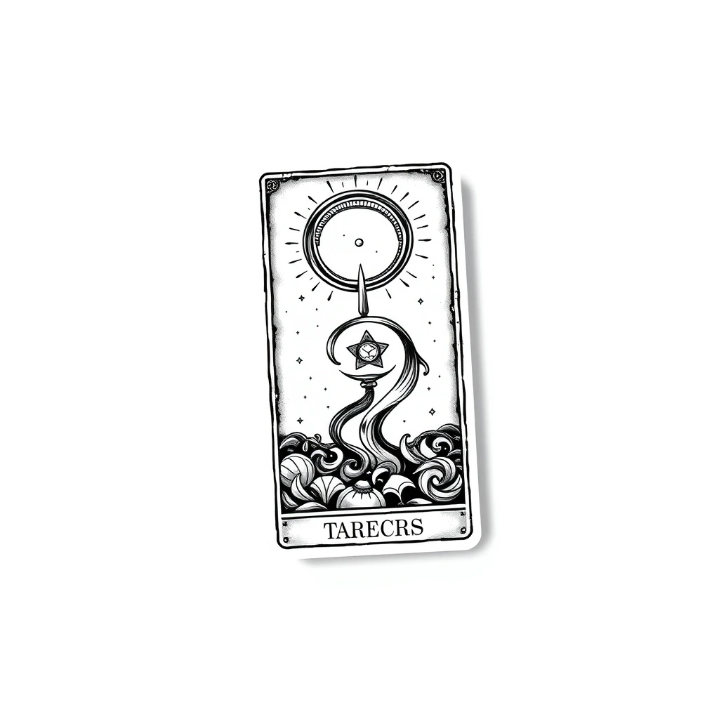 Tarot card tattoo