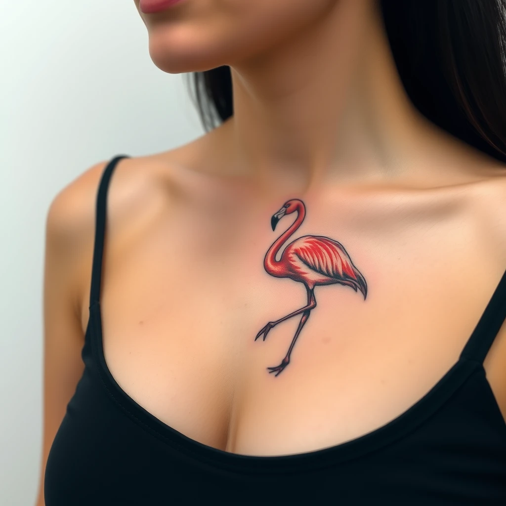 Flamingo tattoo