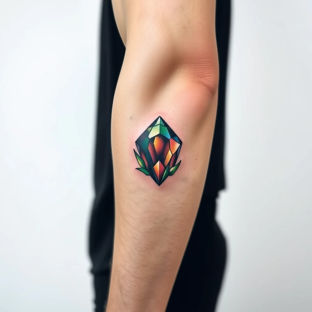 Gemstone tattoo