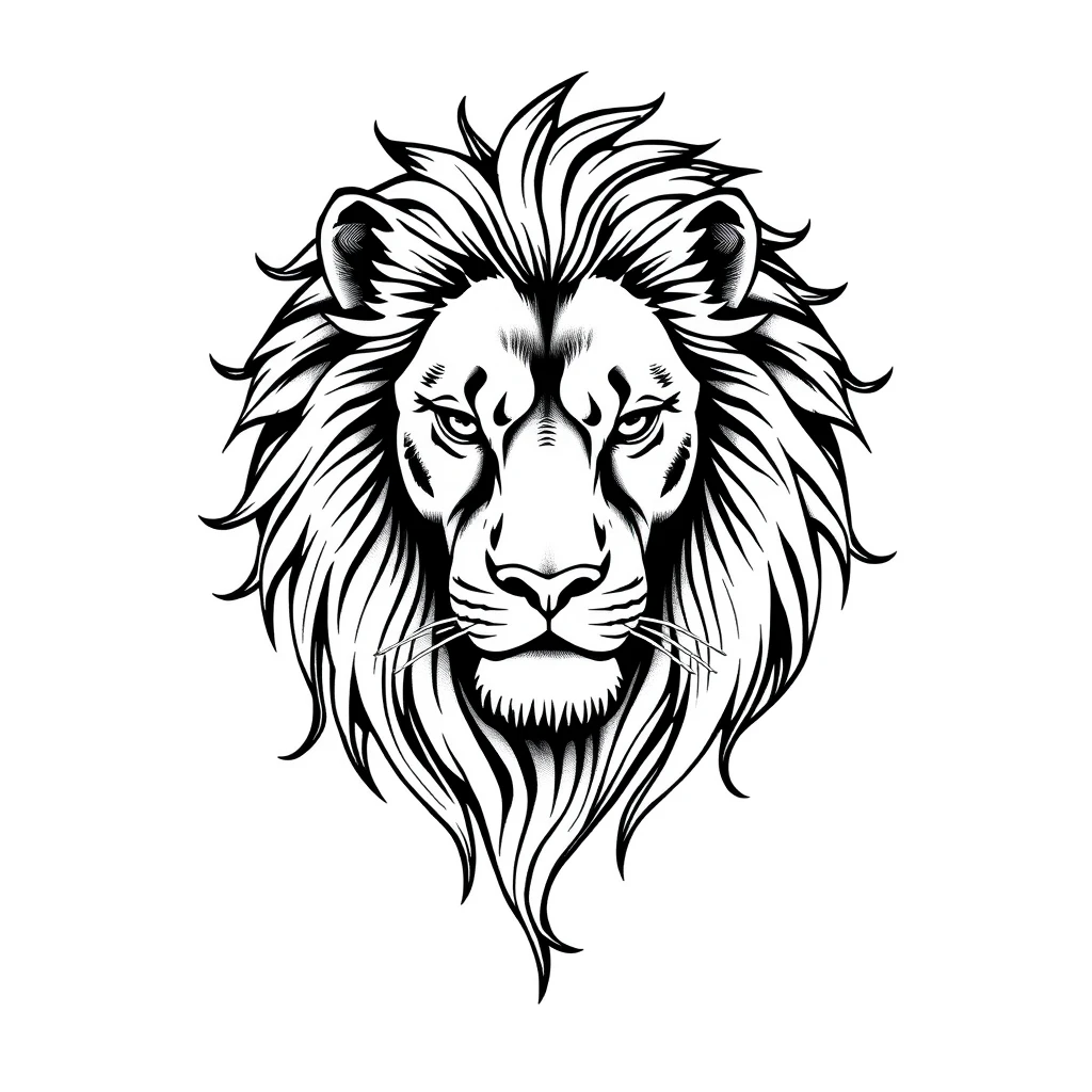 Lion tattoo