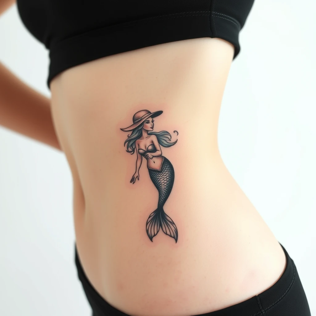 Mermaid tattoo