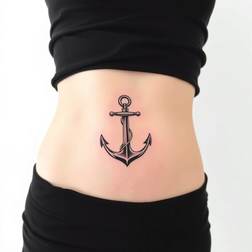 Anchor tattoo