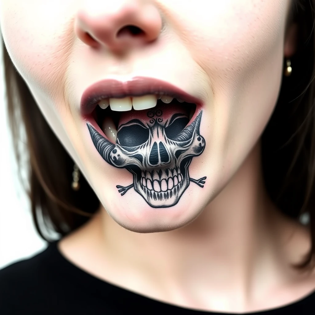 Skull tattoo