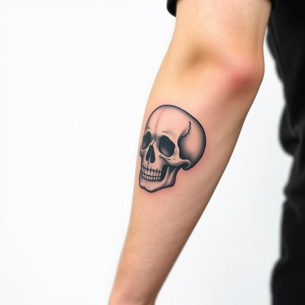 Sugar skull tattoo