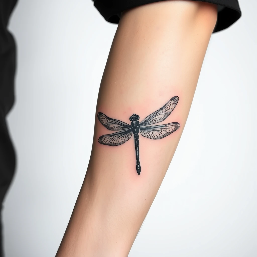 Dragonfly tattoo