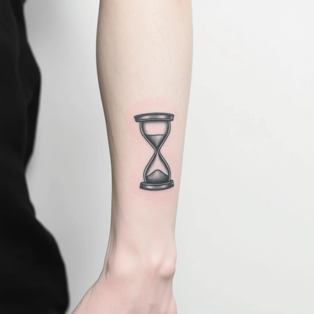 Hourglass tattoo