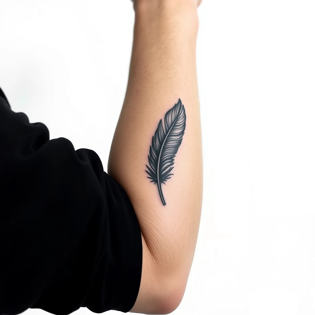 Feather tattoo