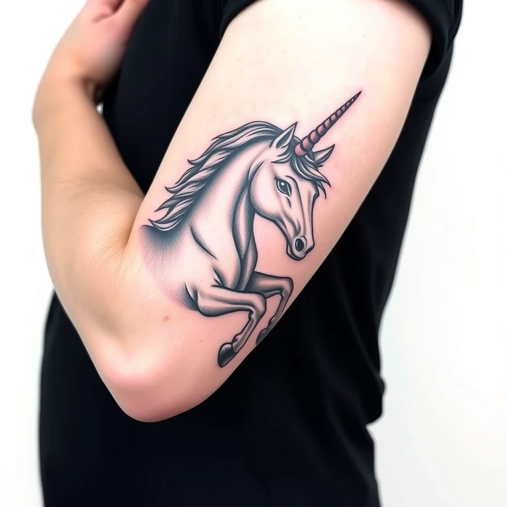 Unicorn tattoo