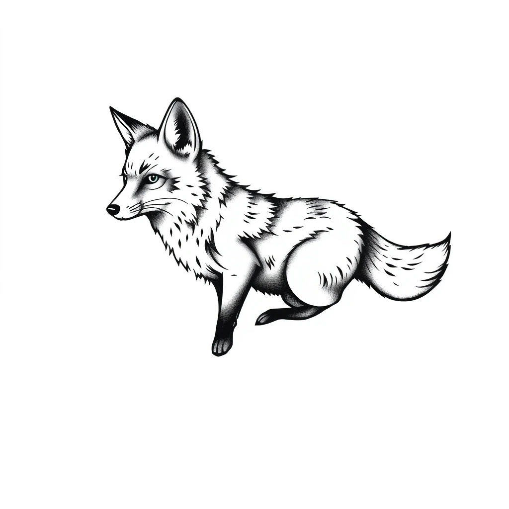 Fox tattoo