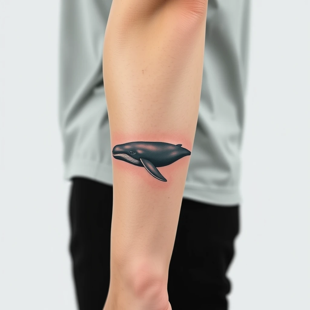 Whale tattoo