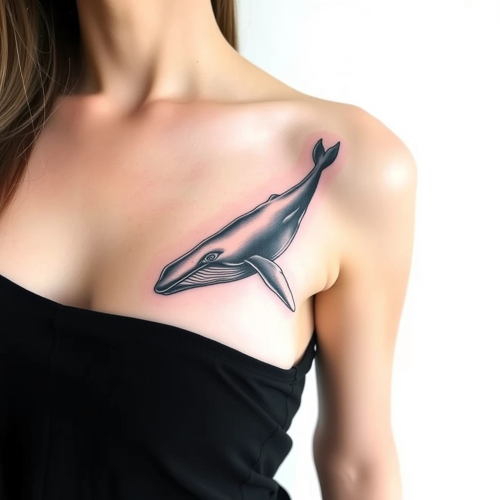 Whale tattoo