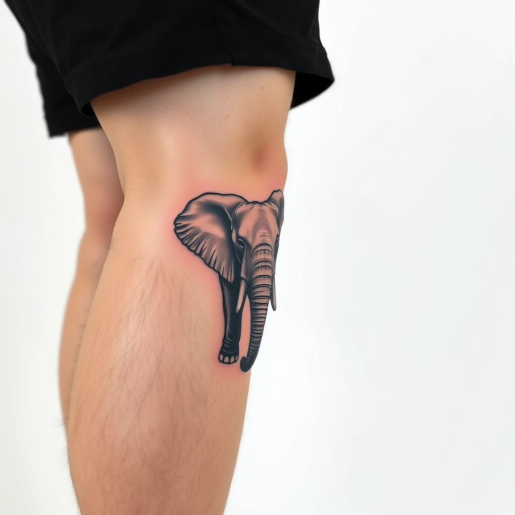 Elephant tattoo