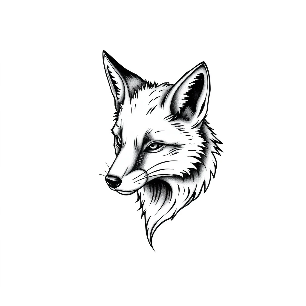 Fox tattoo