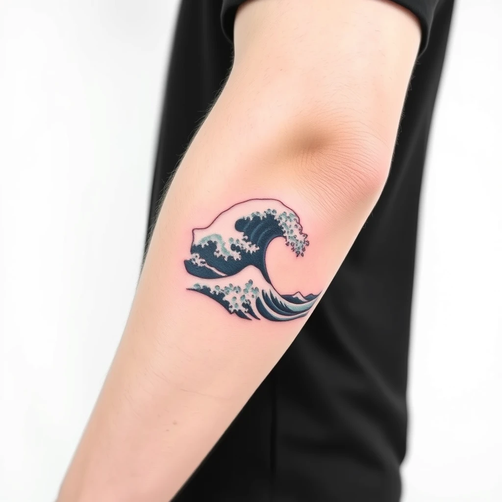 Wave tattoo