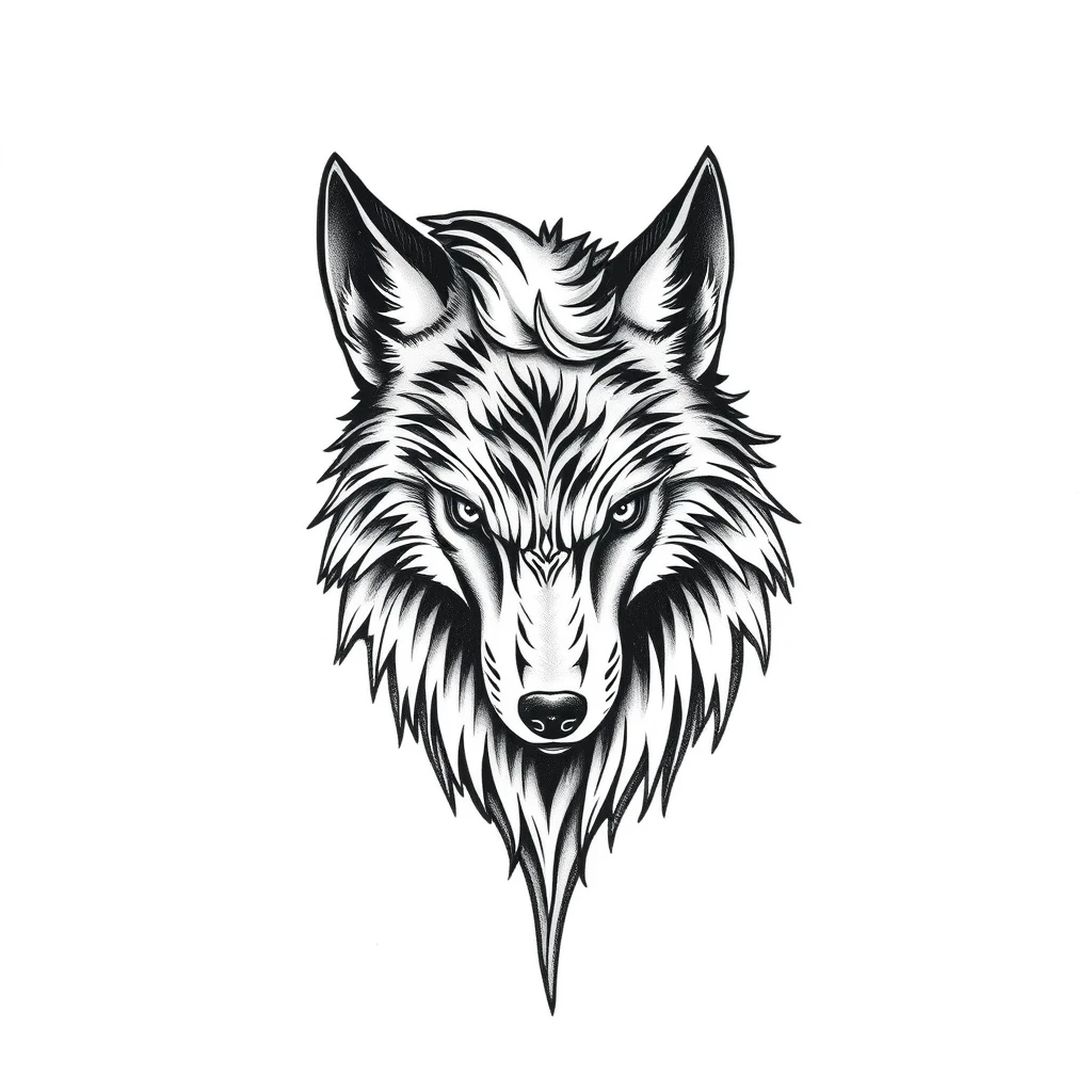 Wolf tattoo