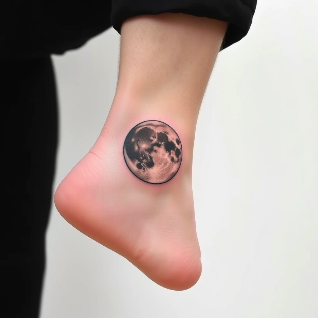 Moon tattoo