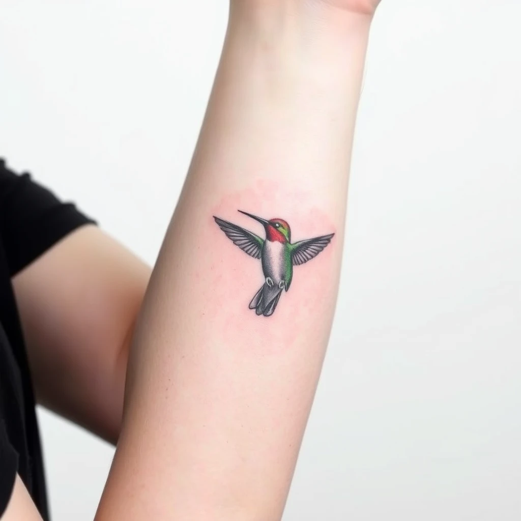 Hummingbird tattoo