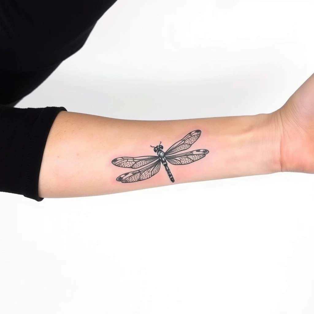 Dragonfly tattoo