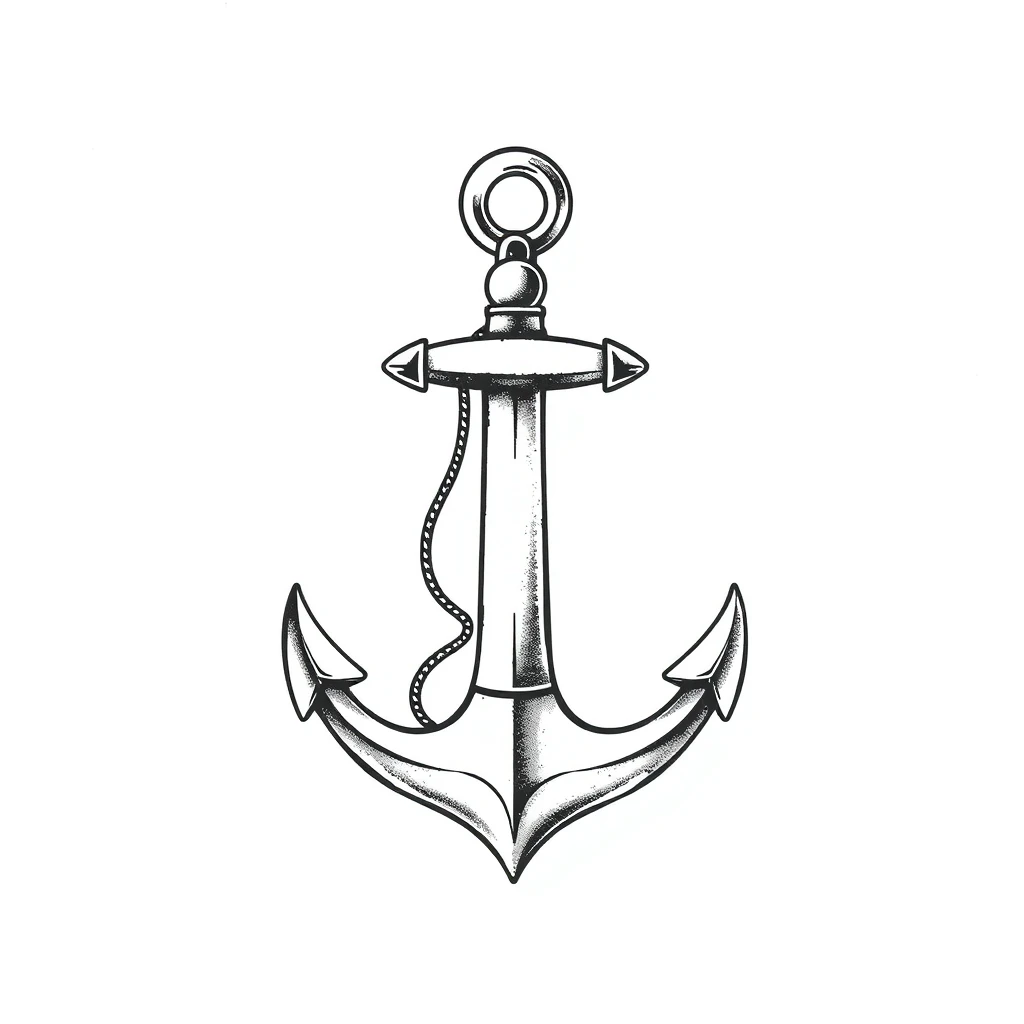 Anchor tattoo