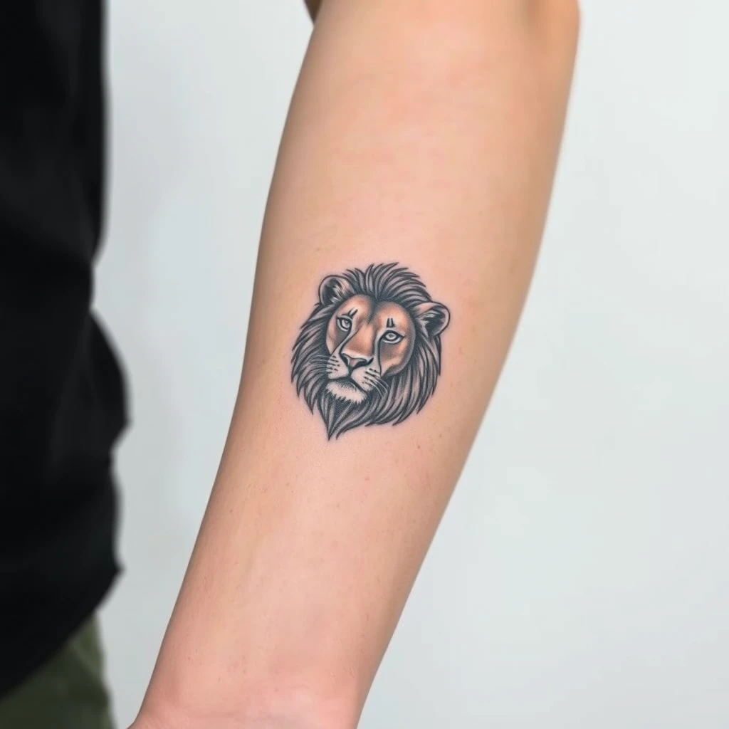 Lion tattoo